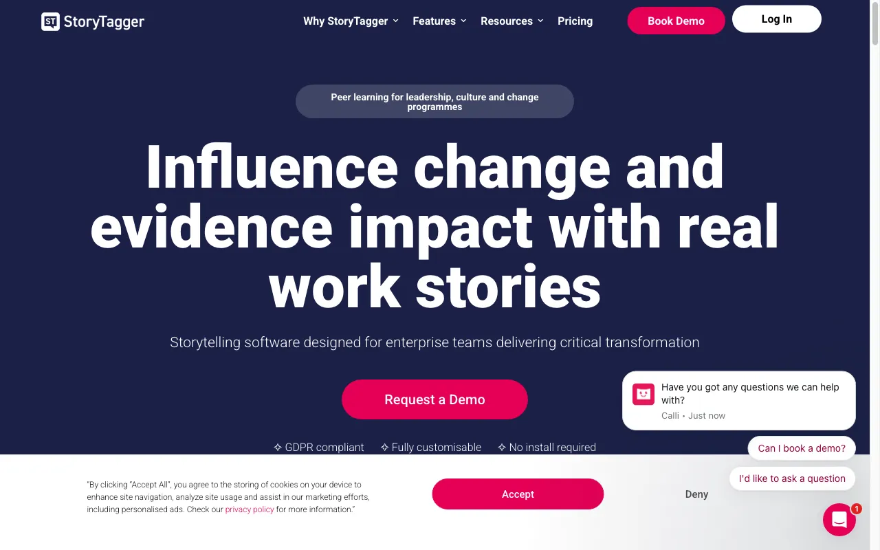 StoryTagger — preview screenshot