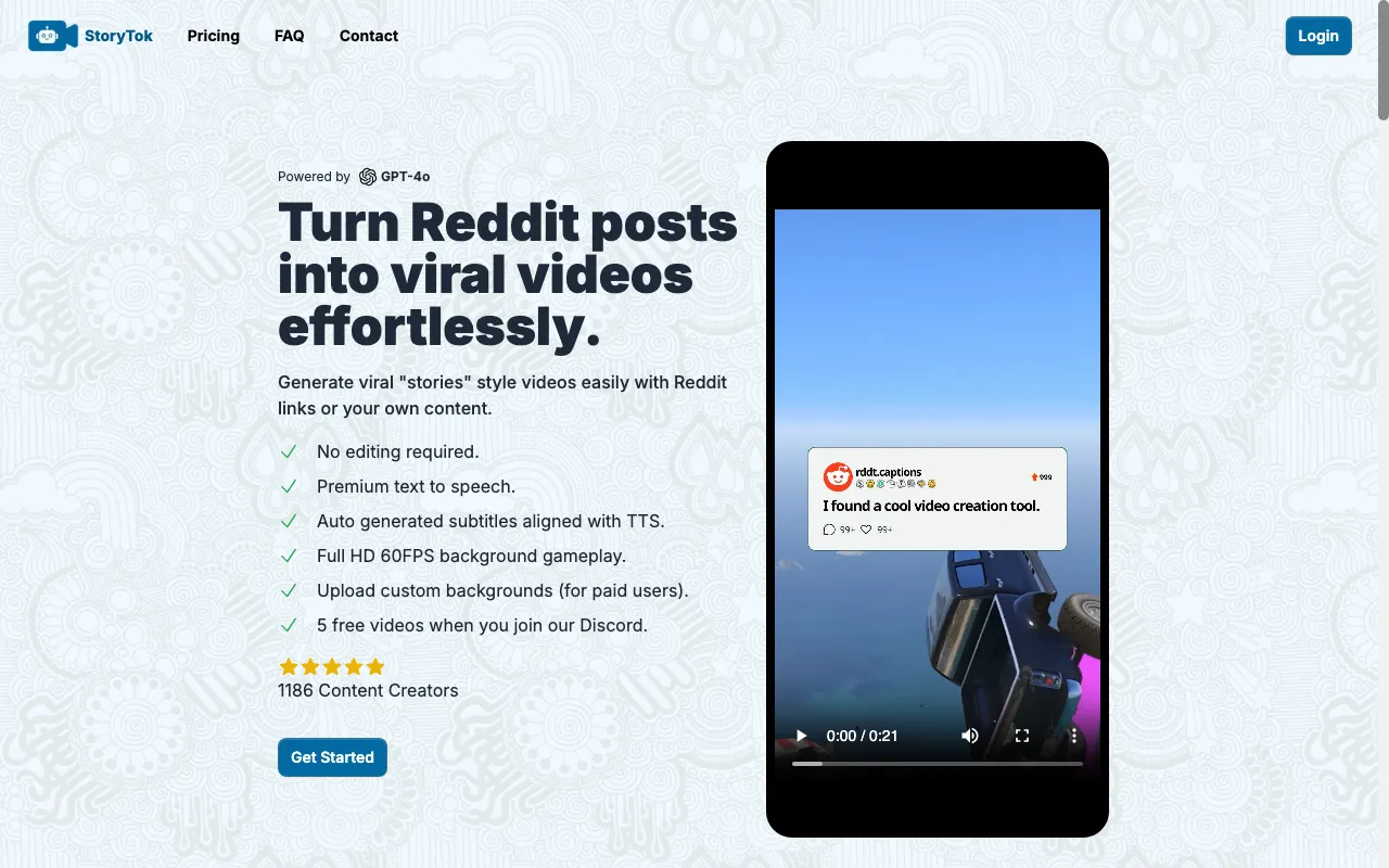 StoryTok — preview screenshot