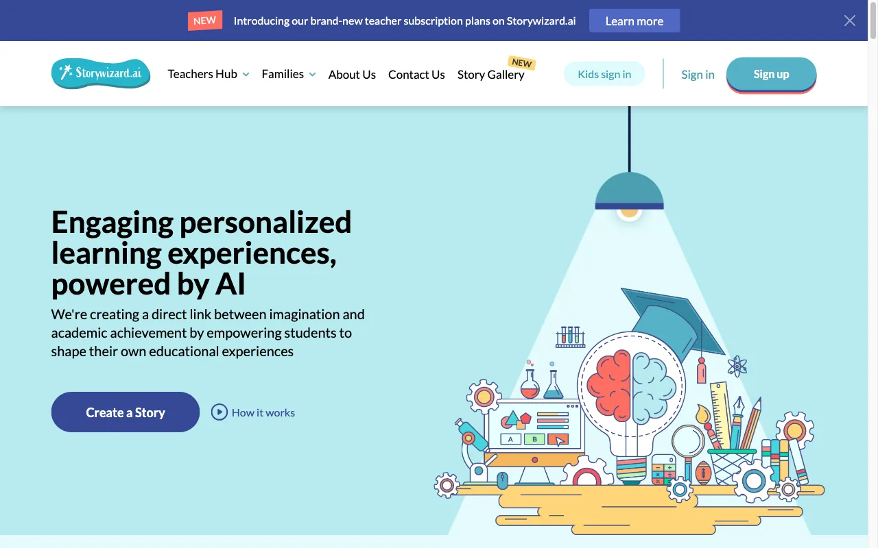 StoryWizard — preview screenshot