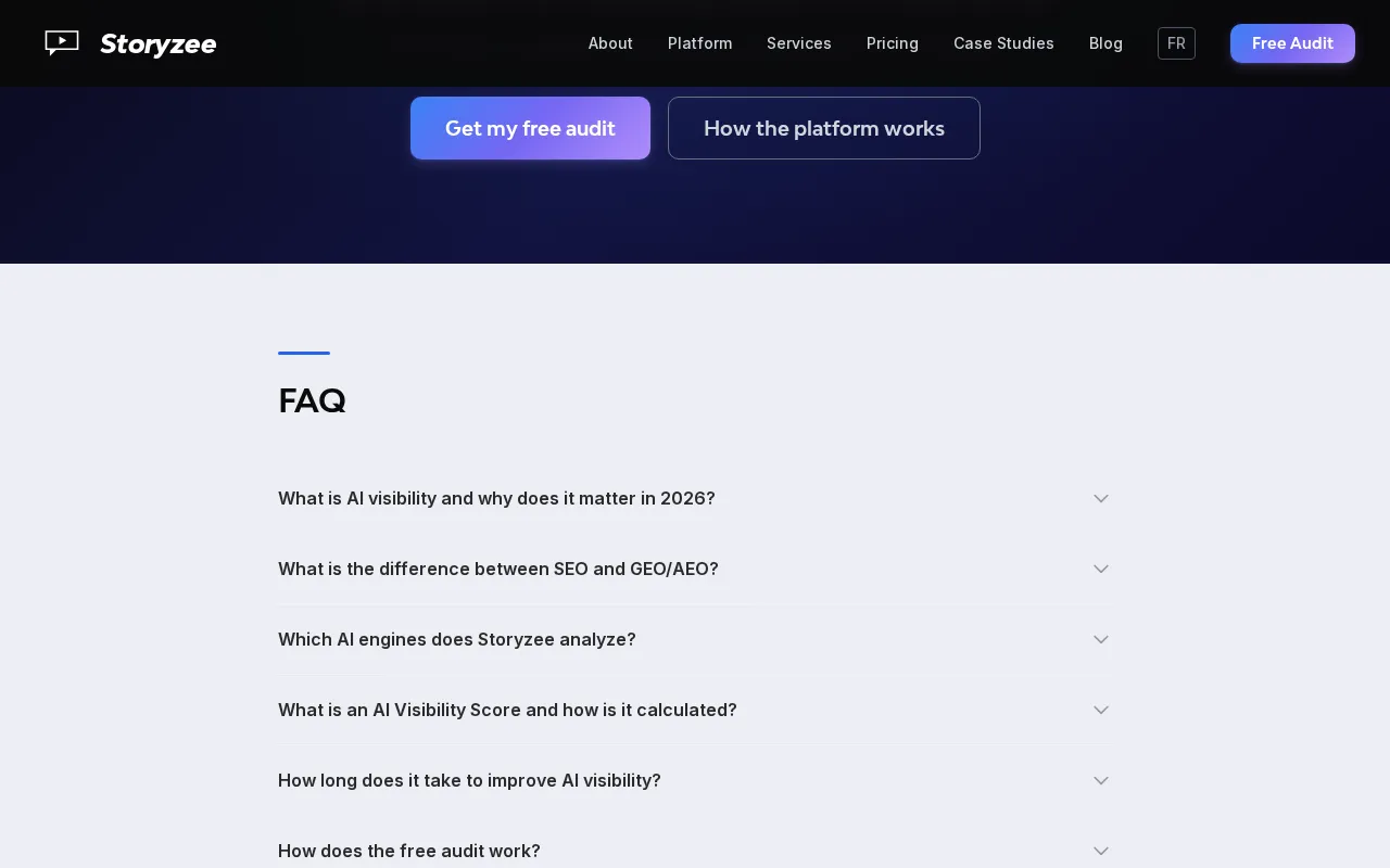 Storyzee — preview screenshot
