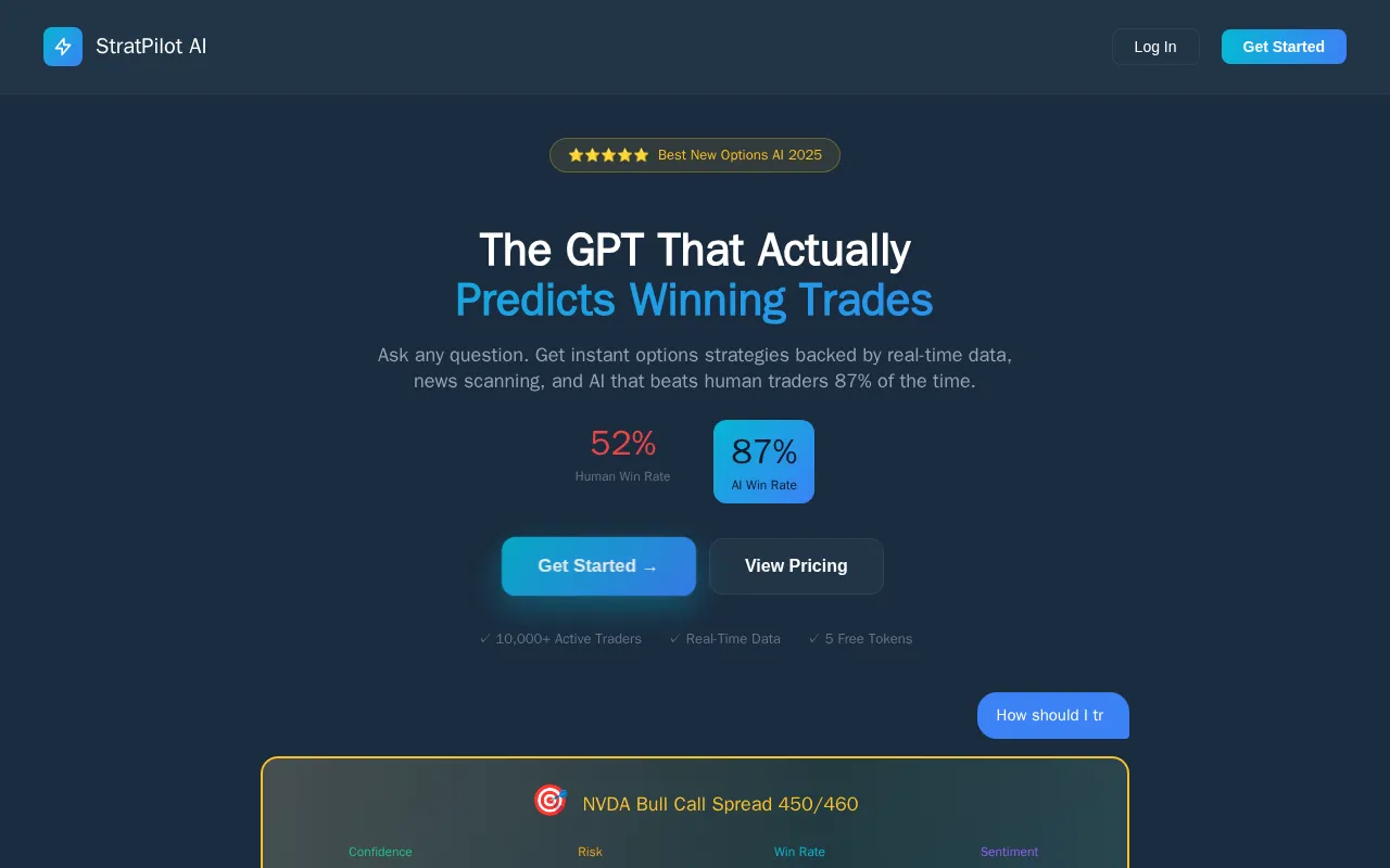 StratPilot AI — preview screenshot