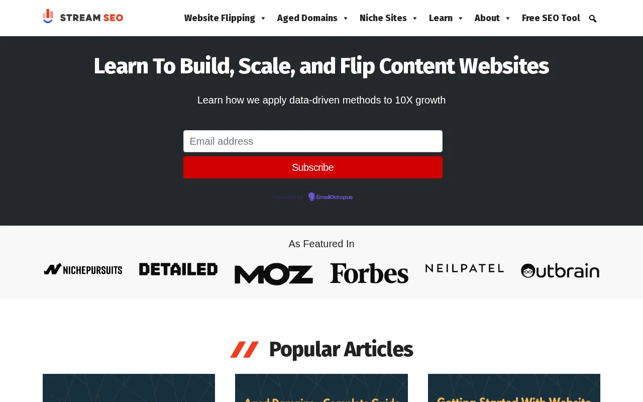Stream SEO — preview screenshot