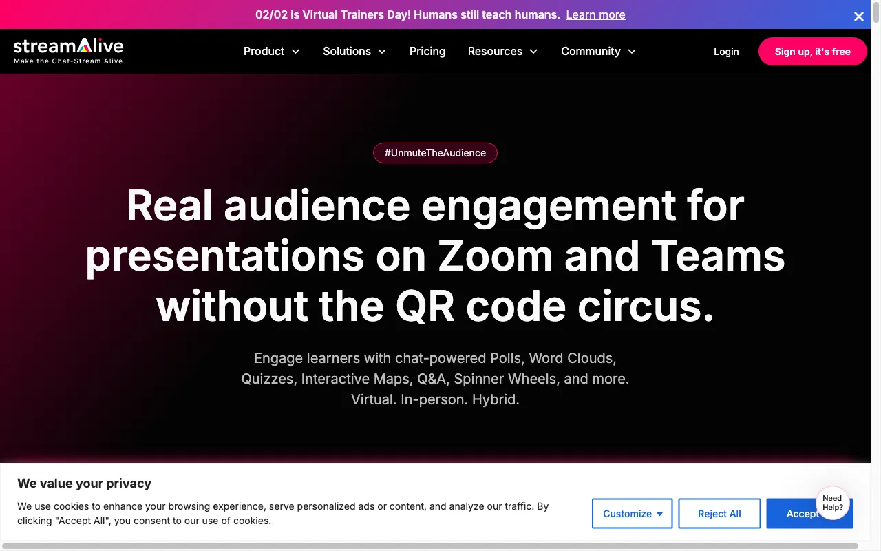 StreamAlive — preview screenshot