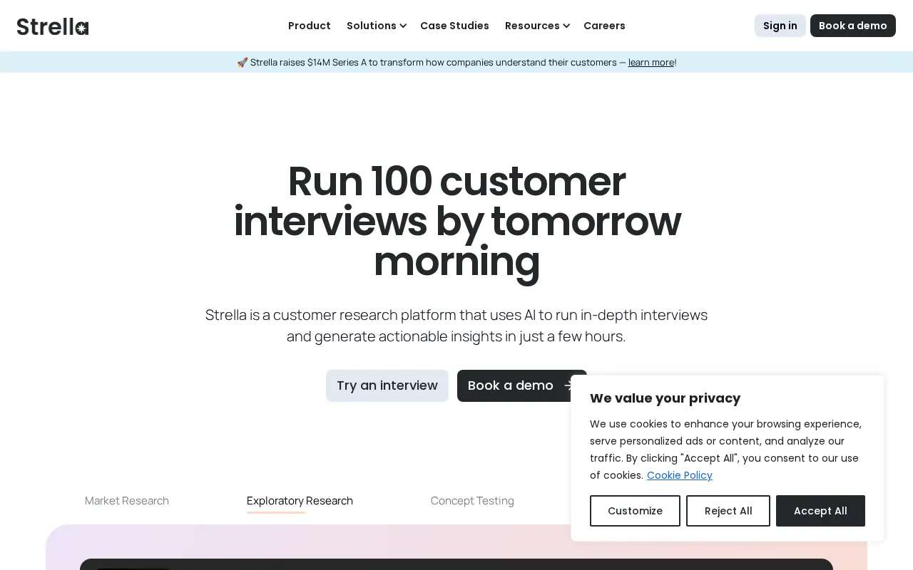 Strella — preview screenshot