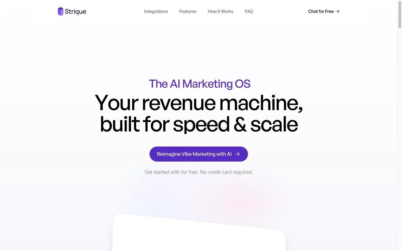 Strique — preview screenshot