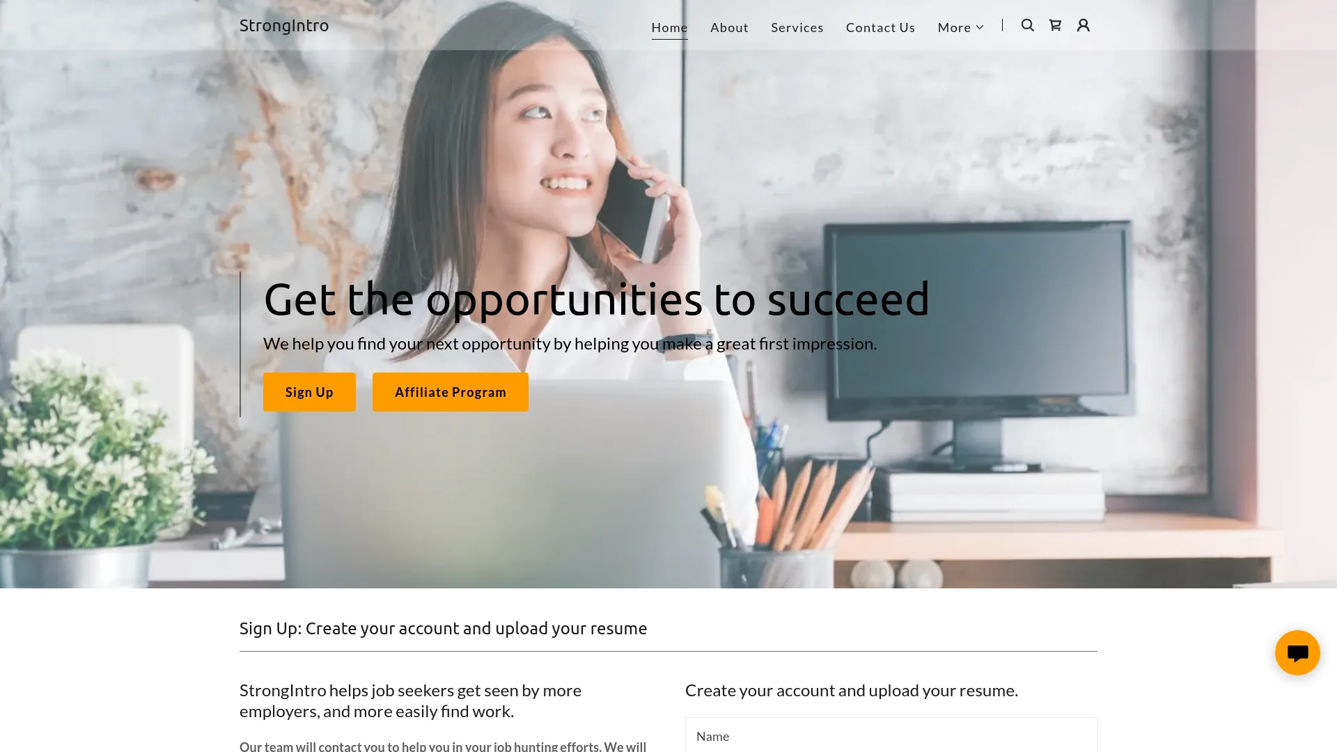 StrongIntro — preview screenshot