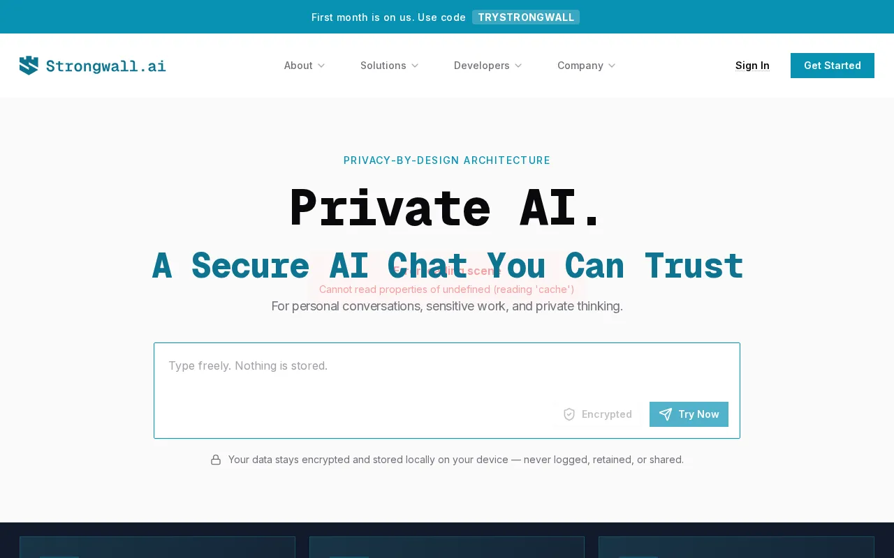 Strongwall — preview screenshot