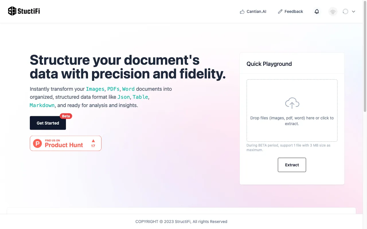 StructiFi — preview screenshot