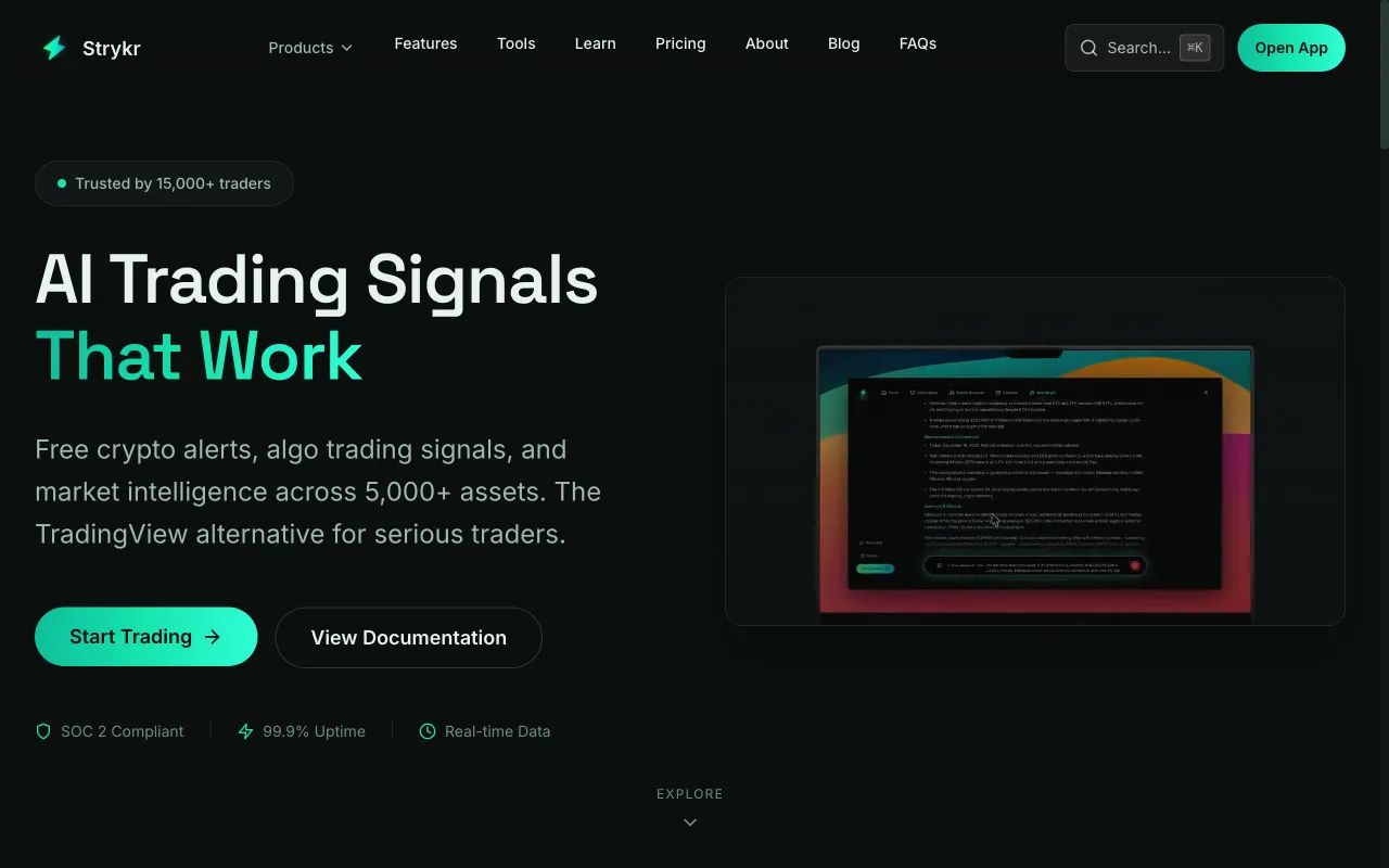 Strykr.ai — preview screenshot