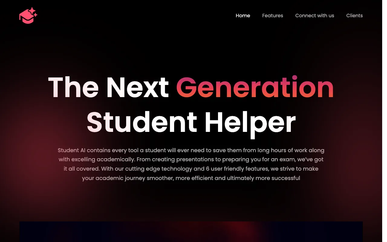 StudentAI — preview screenshot