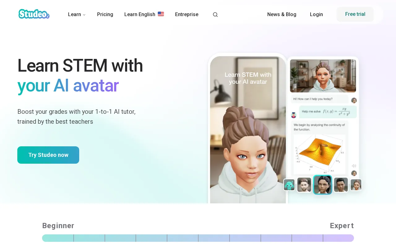 Studeo AI — preview screenshot