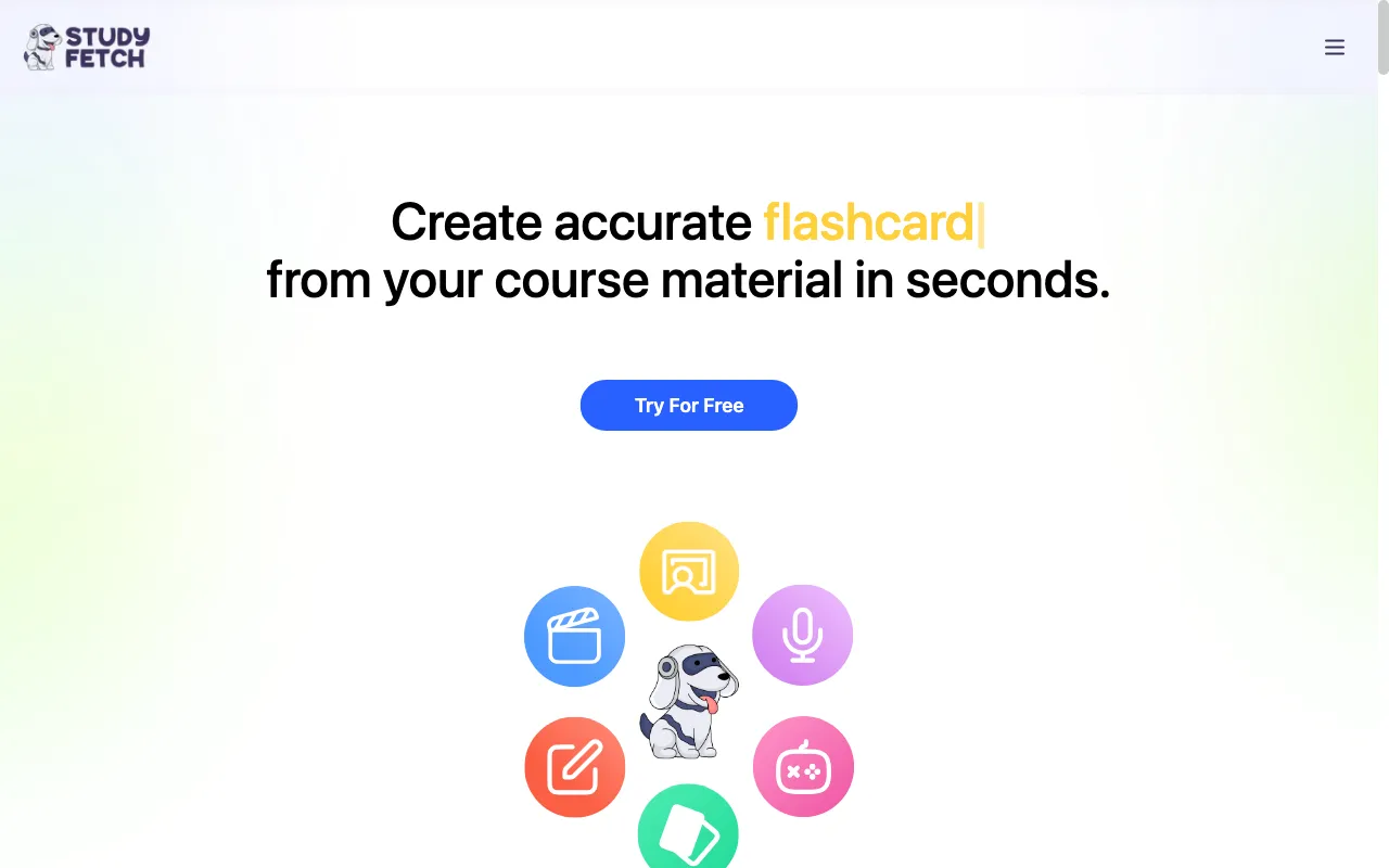 StudyFetch — preview screenshot