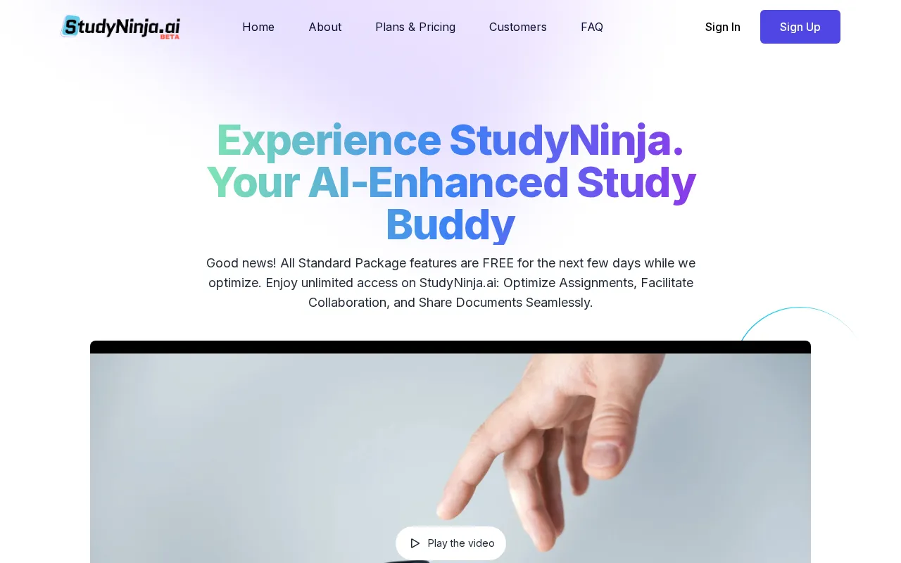StudyNinja — preview screenshot