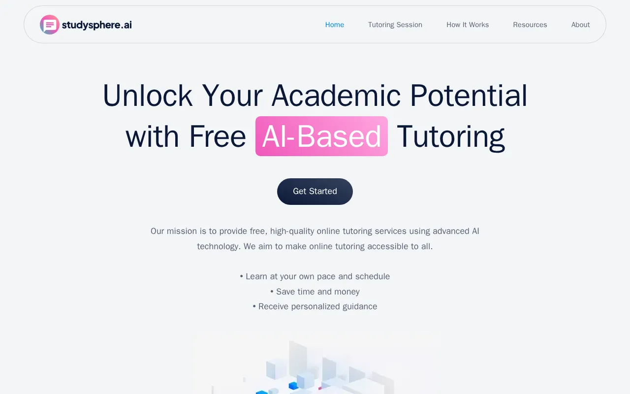StudySphere AI — preview screenshot