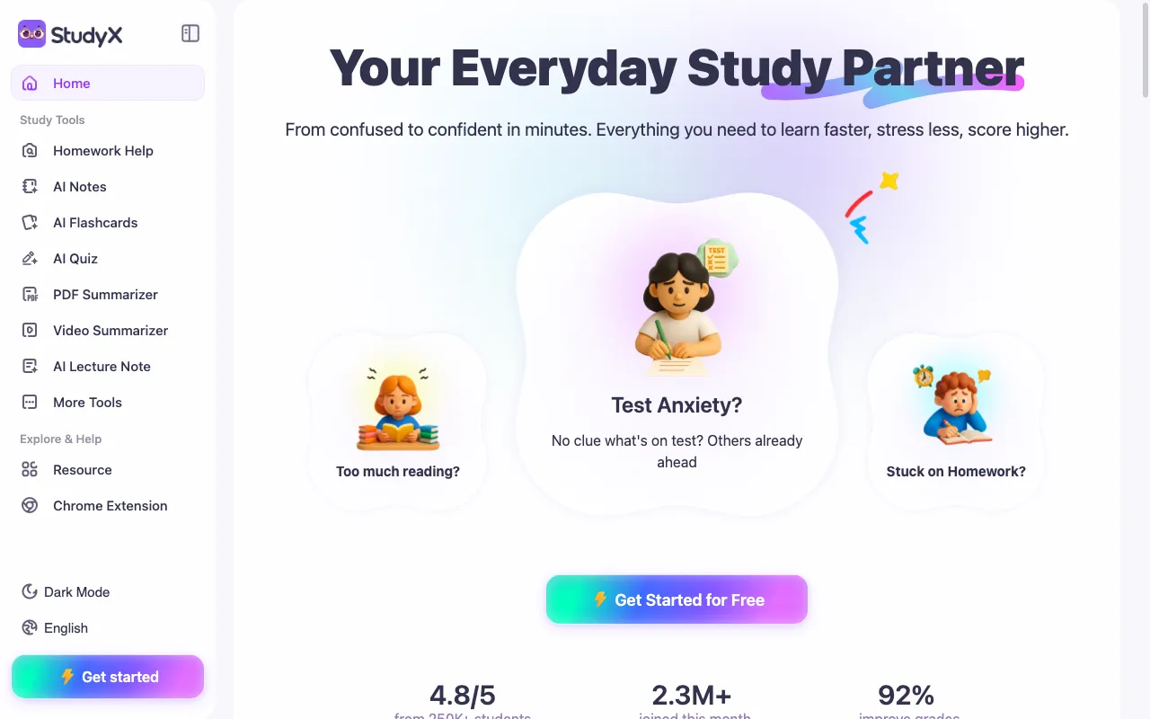 StudyX — preview screenshot