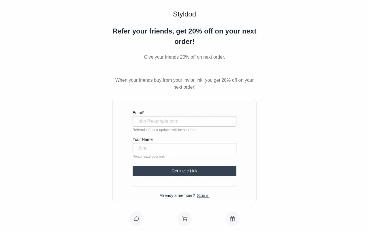 Styldod — preview screenshot