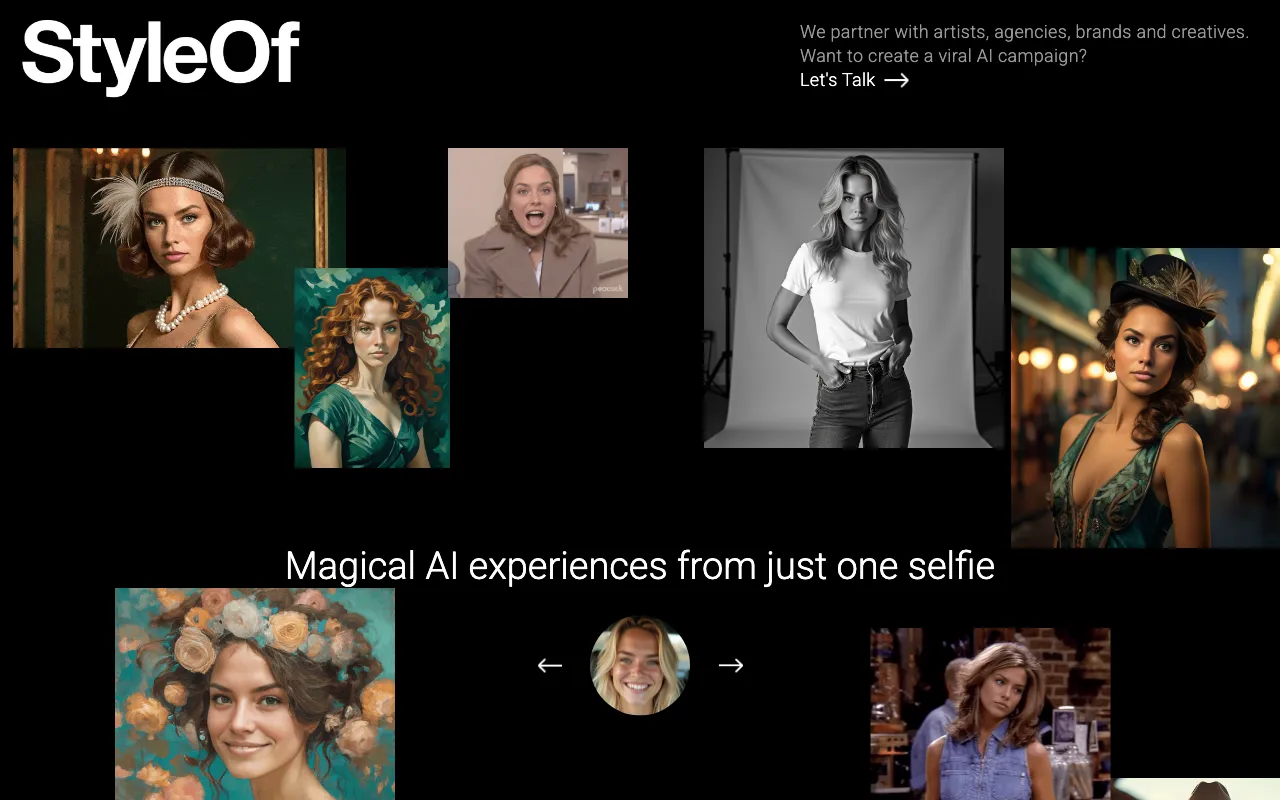 StyleOf — preview screenshot