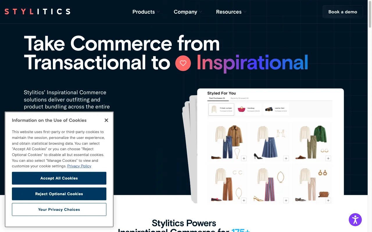 stylitics.com — preview screenshot