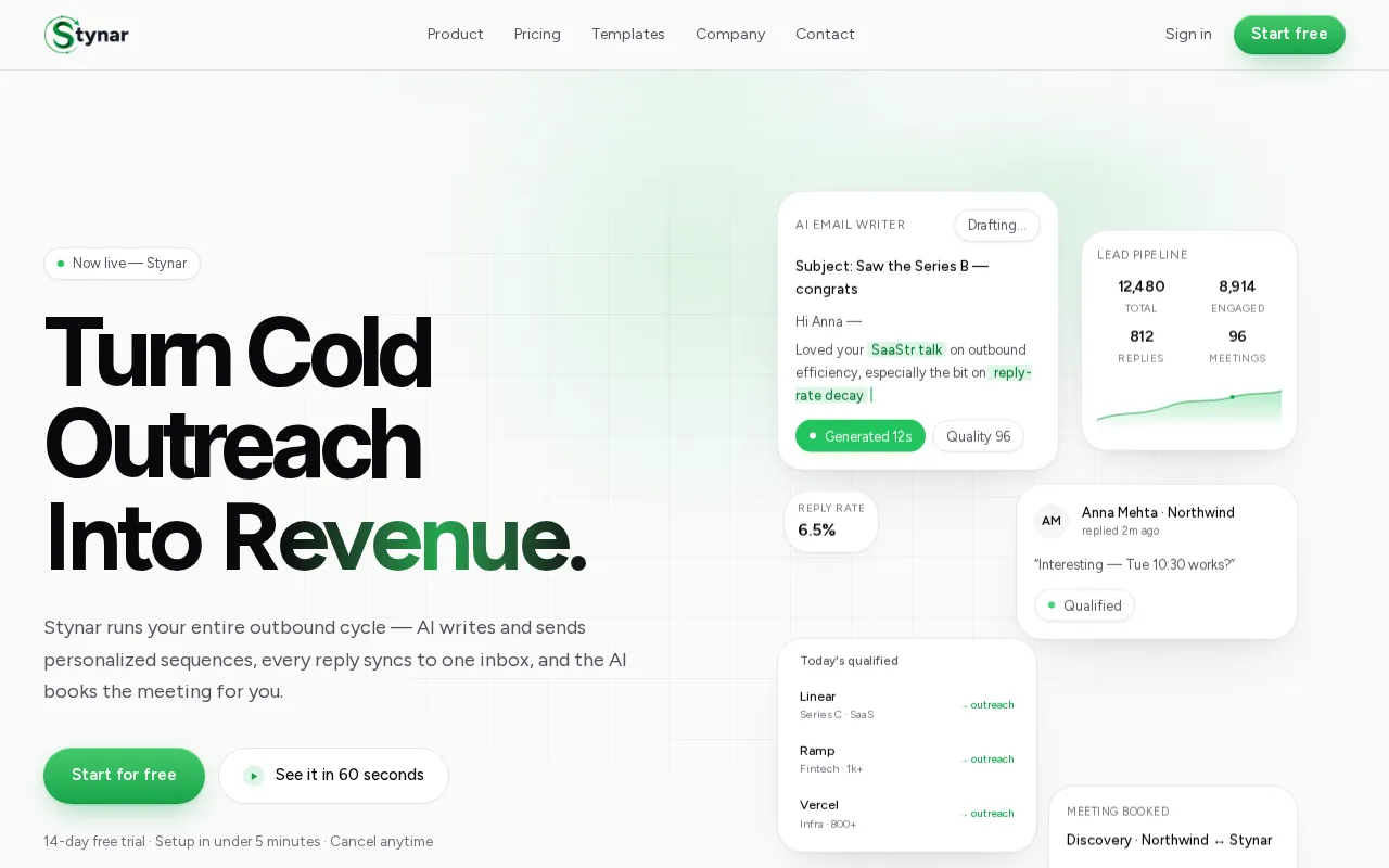 Stynar — preview screenshot