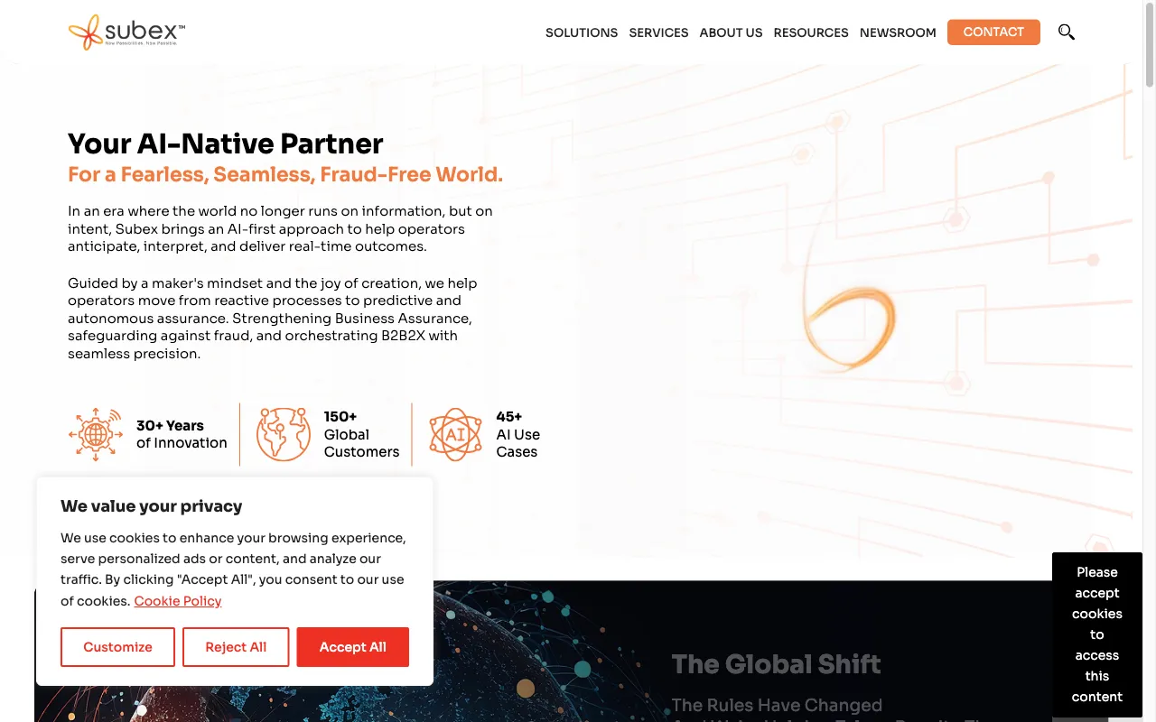 subex.com — preview screenshot