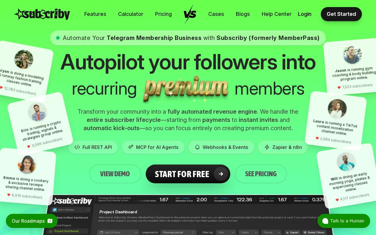 Subscriby — preview screenshot