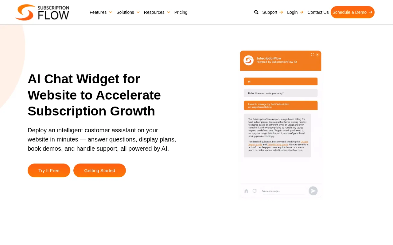 SubscriptionFlow IQ — preview screenshot