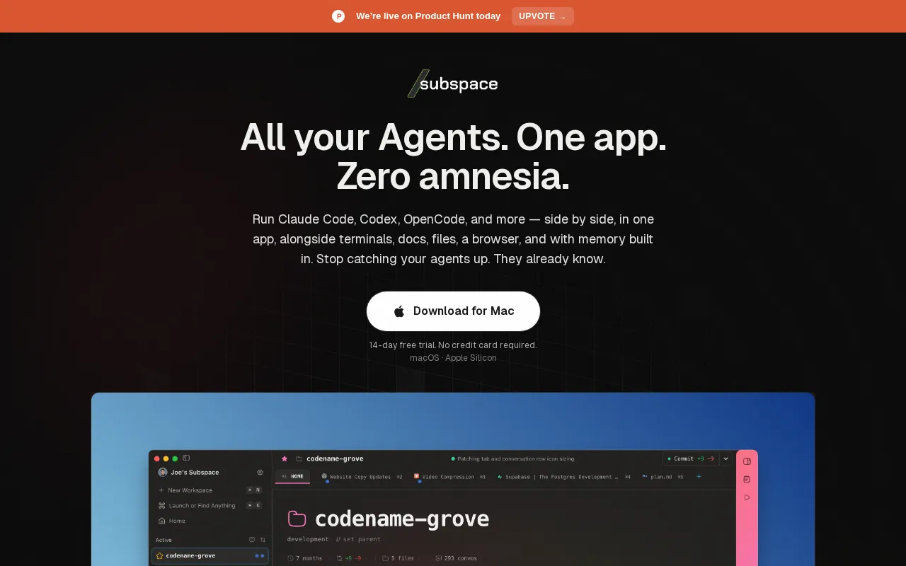 Subspace — preview screenshot