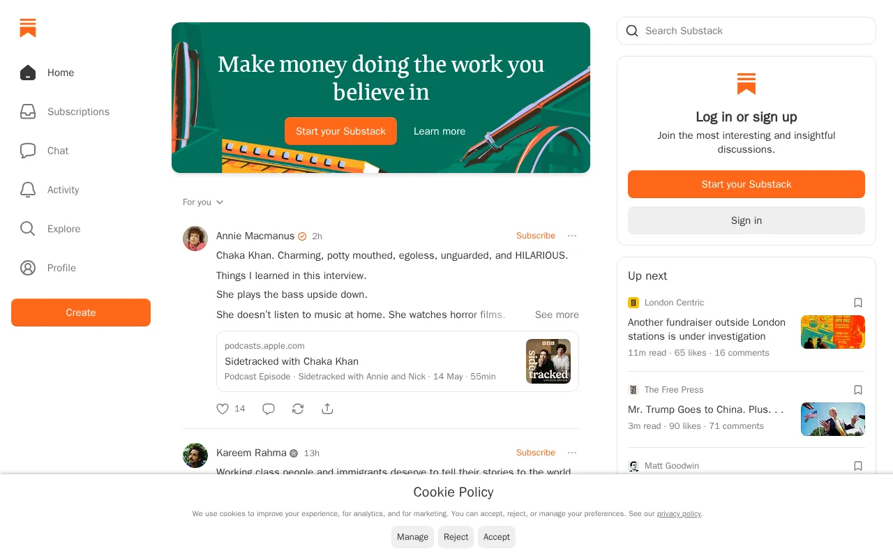 Substack — preview screenshot