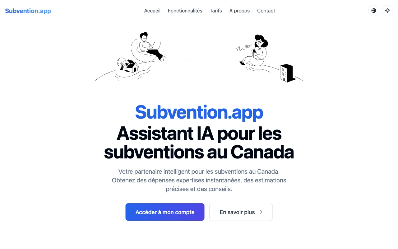 Subvention.app — preview screenshot