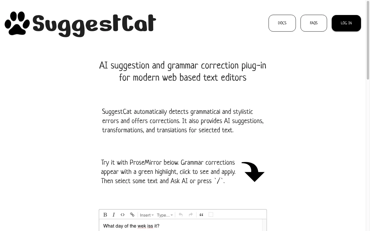 SuggestCat — preview screenshot