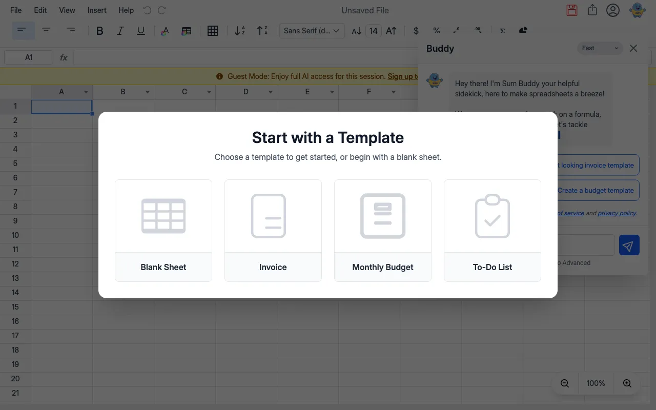 Sum Buddy — preview screenshot