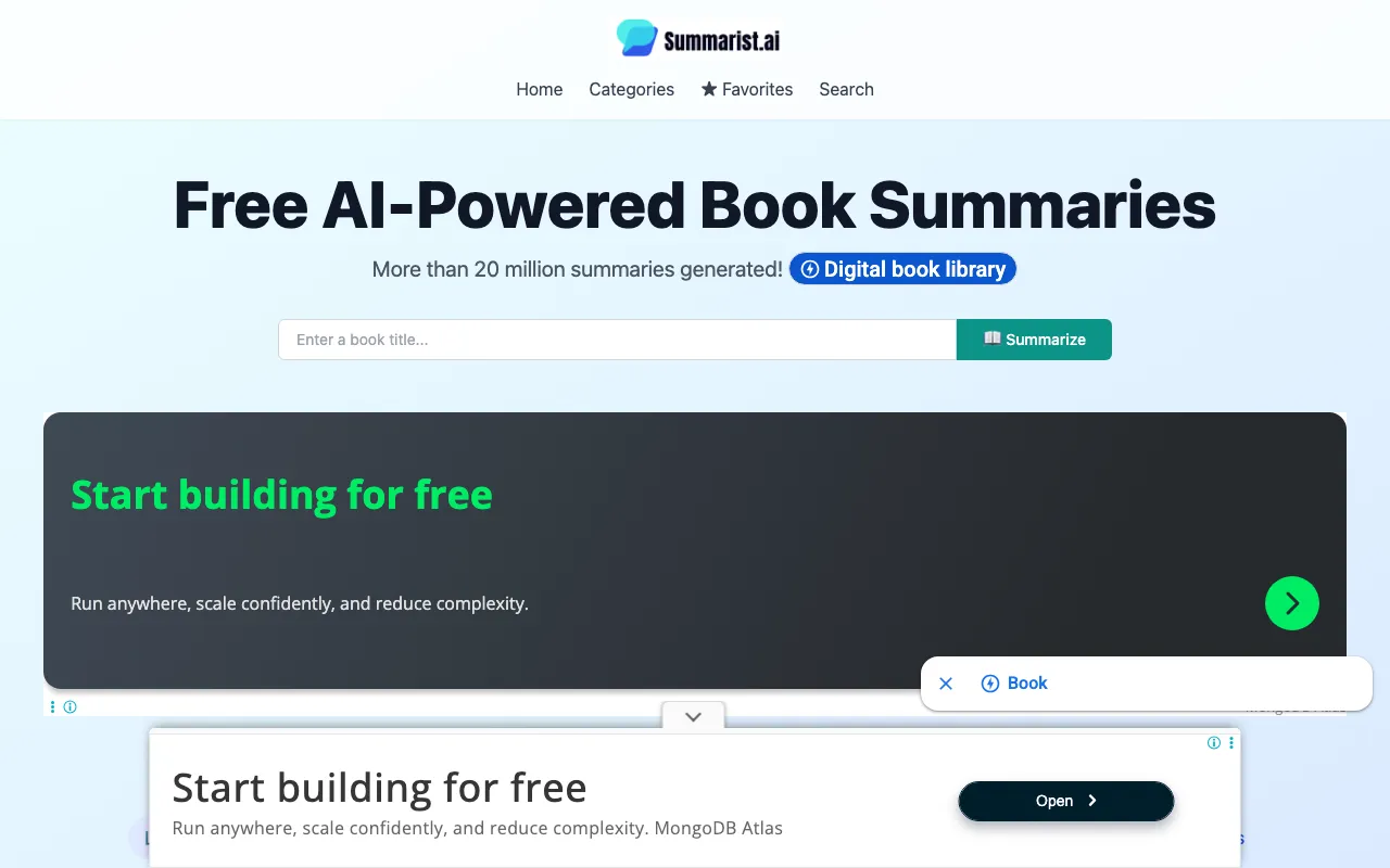 Summarist.ai — preview screenshot