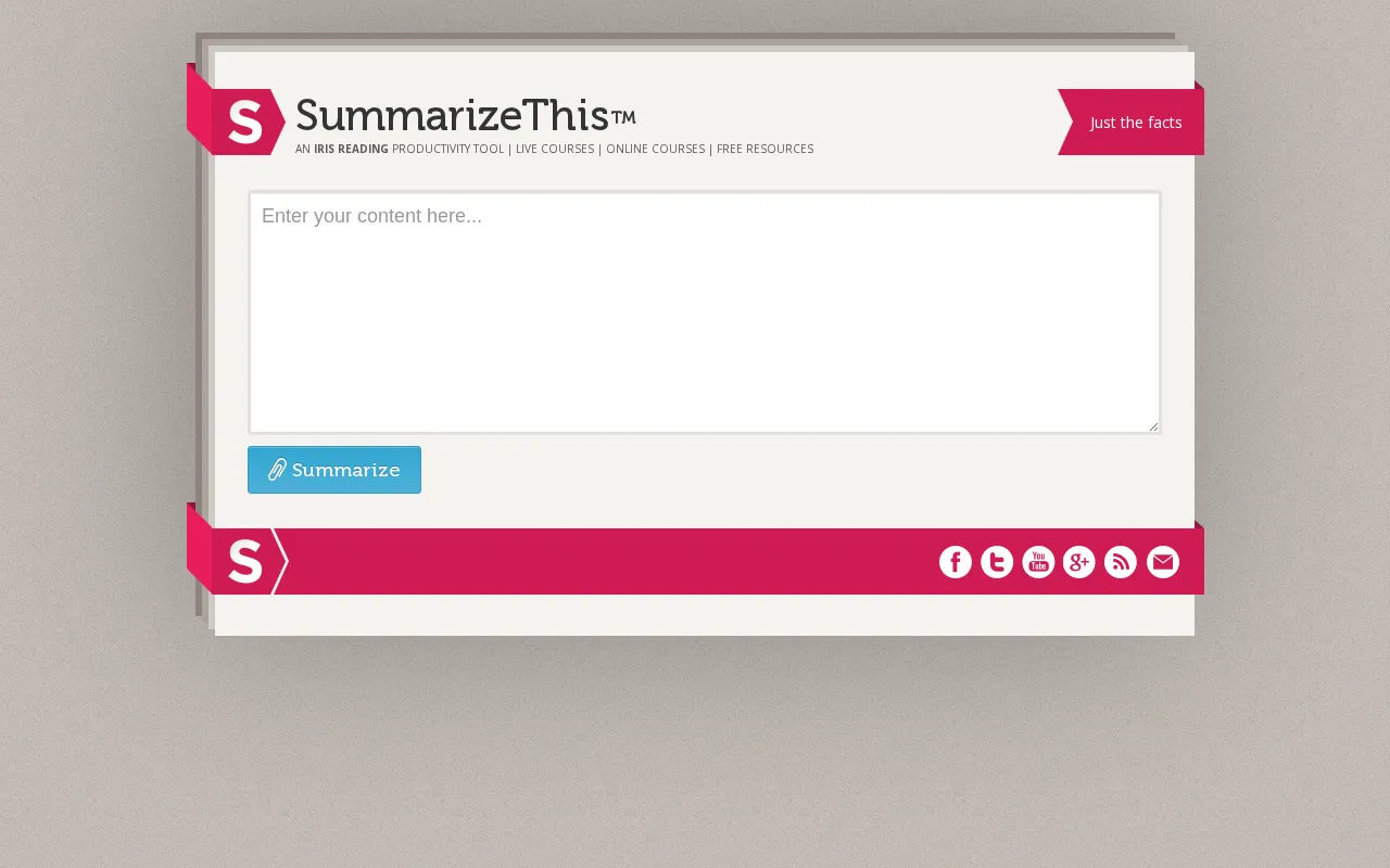 Summarizethis — preview screenshot