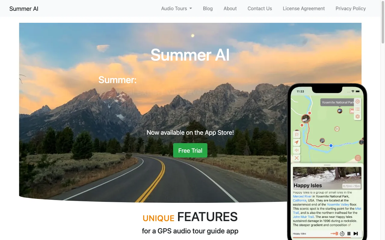 Summer AI — preview screenshot