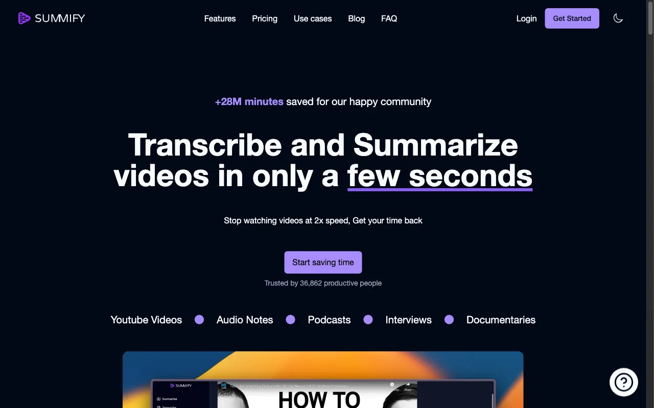 Summify — preview screenshot
