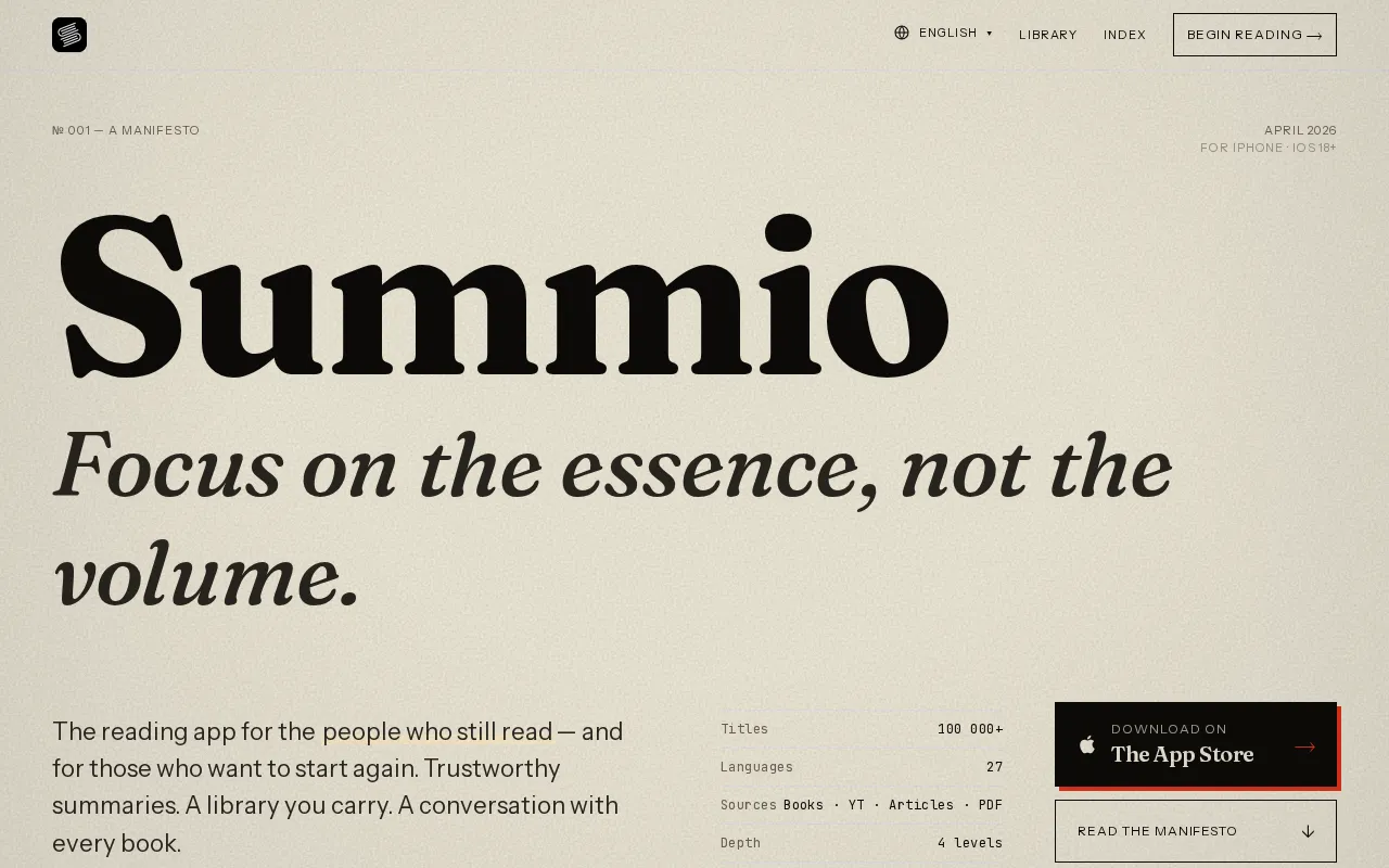 Summio — preview screenshot