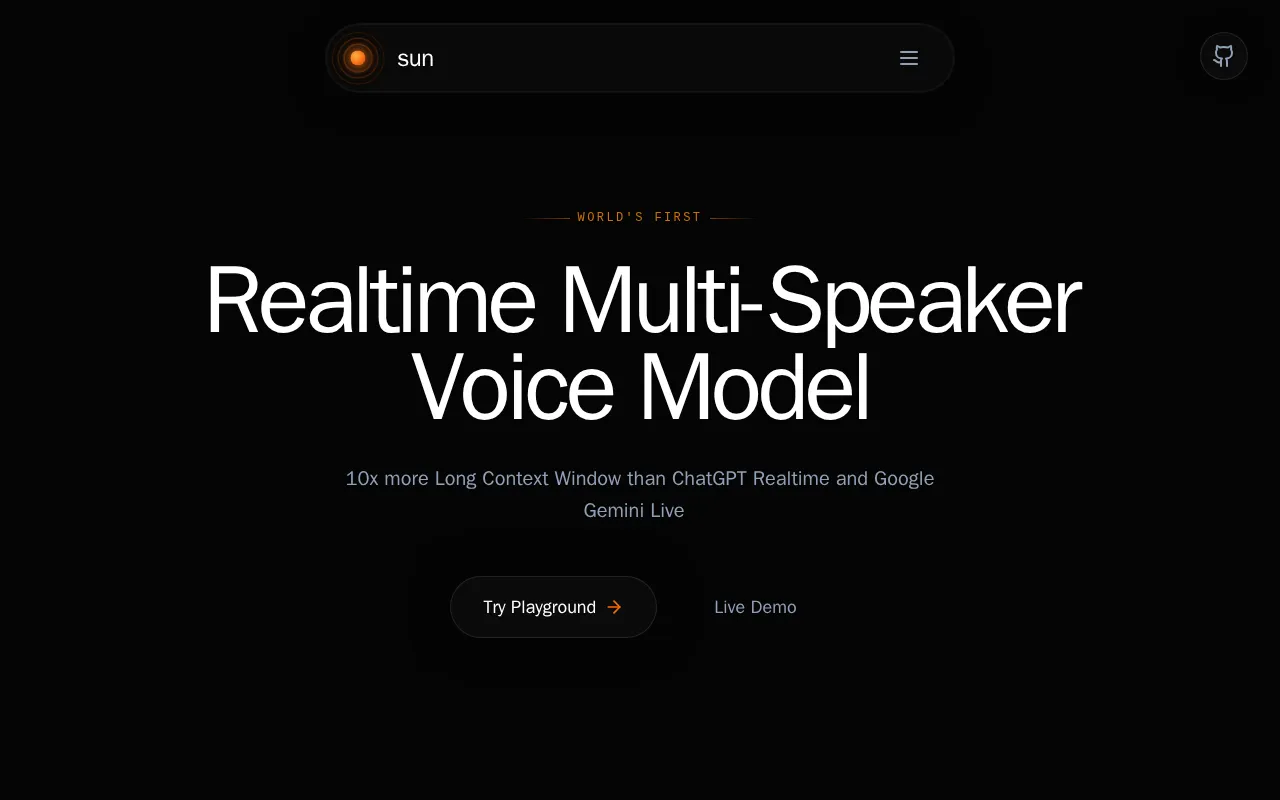 Sun — preview screenshot