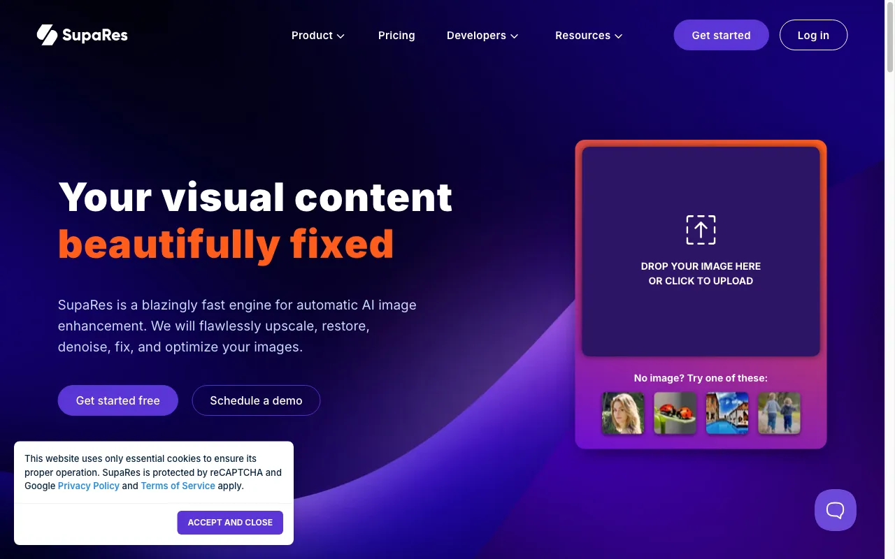 SupaRes — preview screenshot