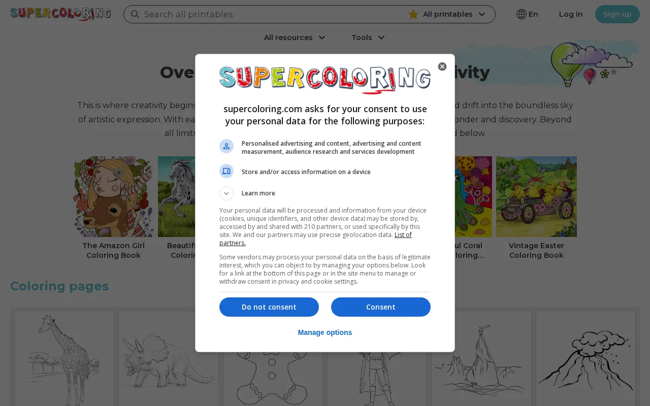 Super Coloring — preview screenshot