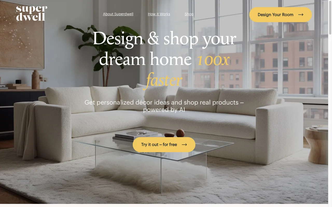 Superdwell AI — preview screenshot