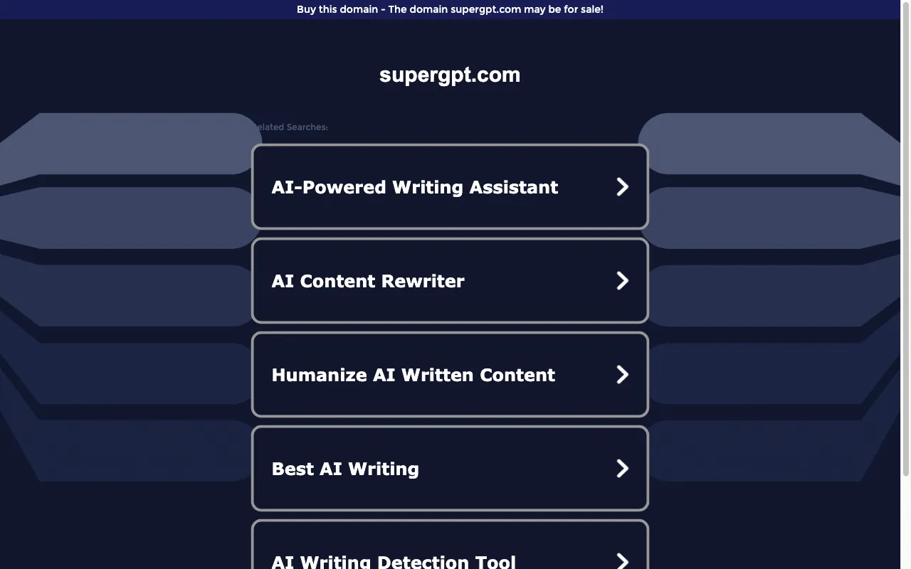 SuperGPT — preview screenshot