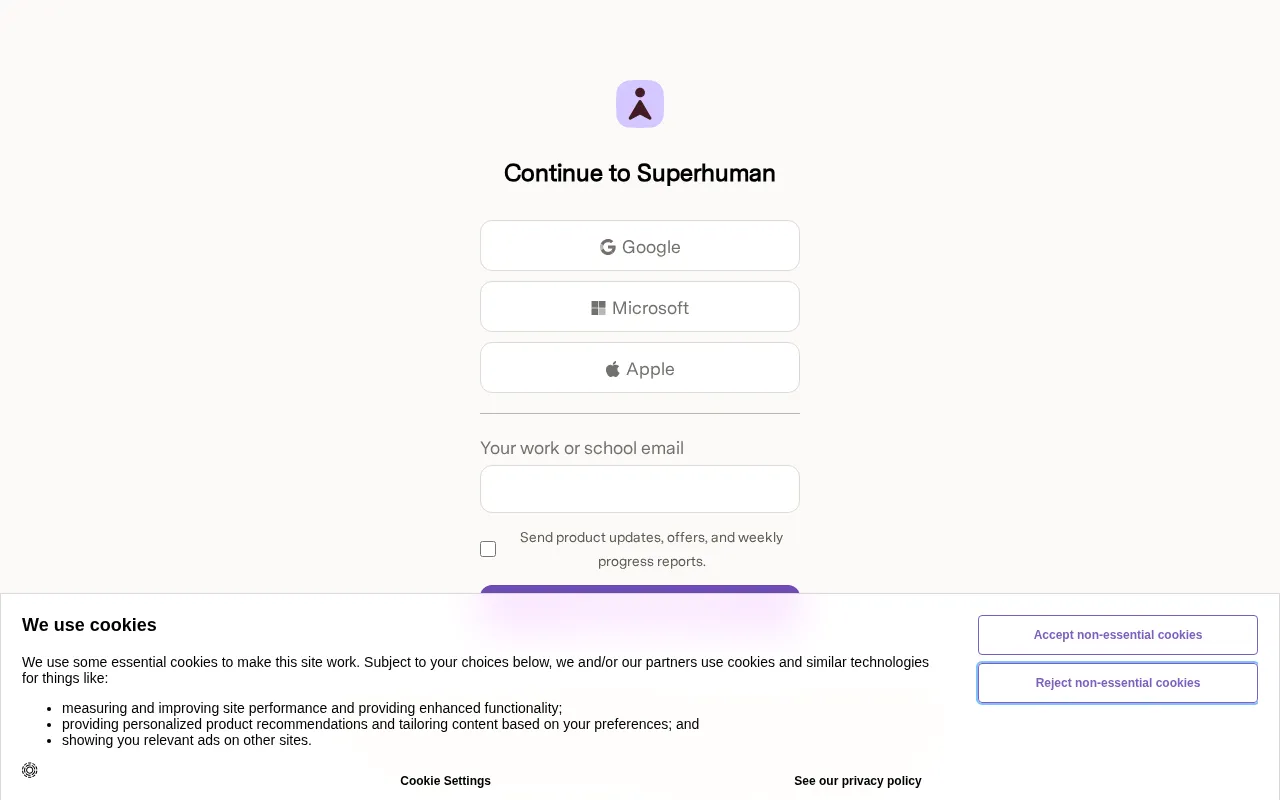 Superhuman — preview screenshot