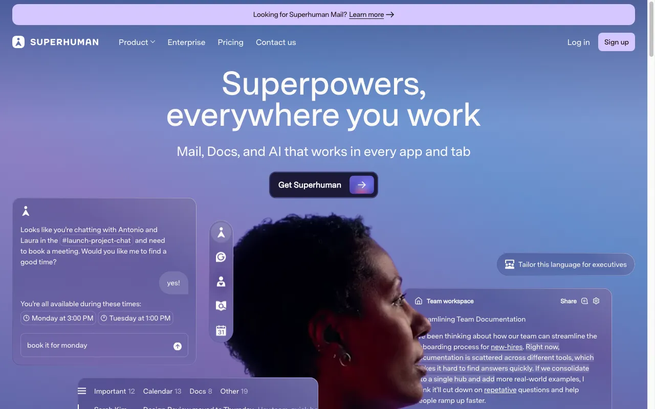 Superhuman — preview screenshot