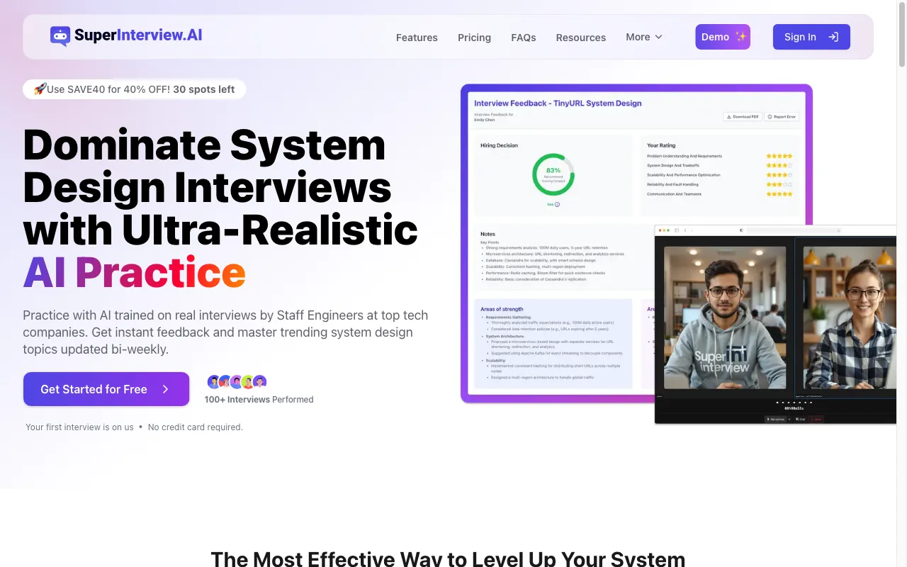 SuperInterview AI — preview screenshot