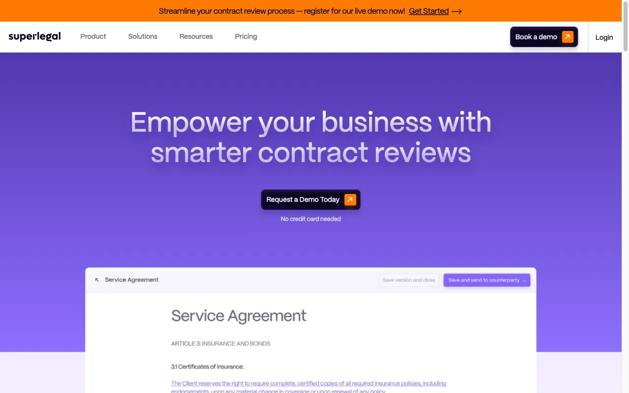 SuperLegal — preview screenshot