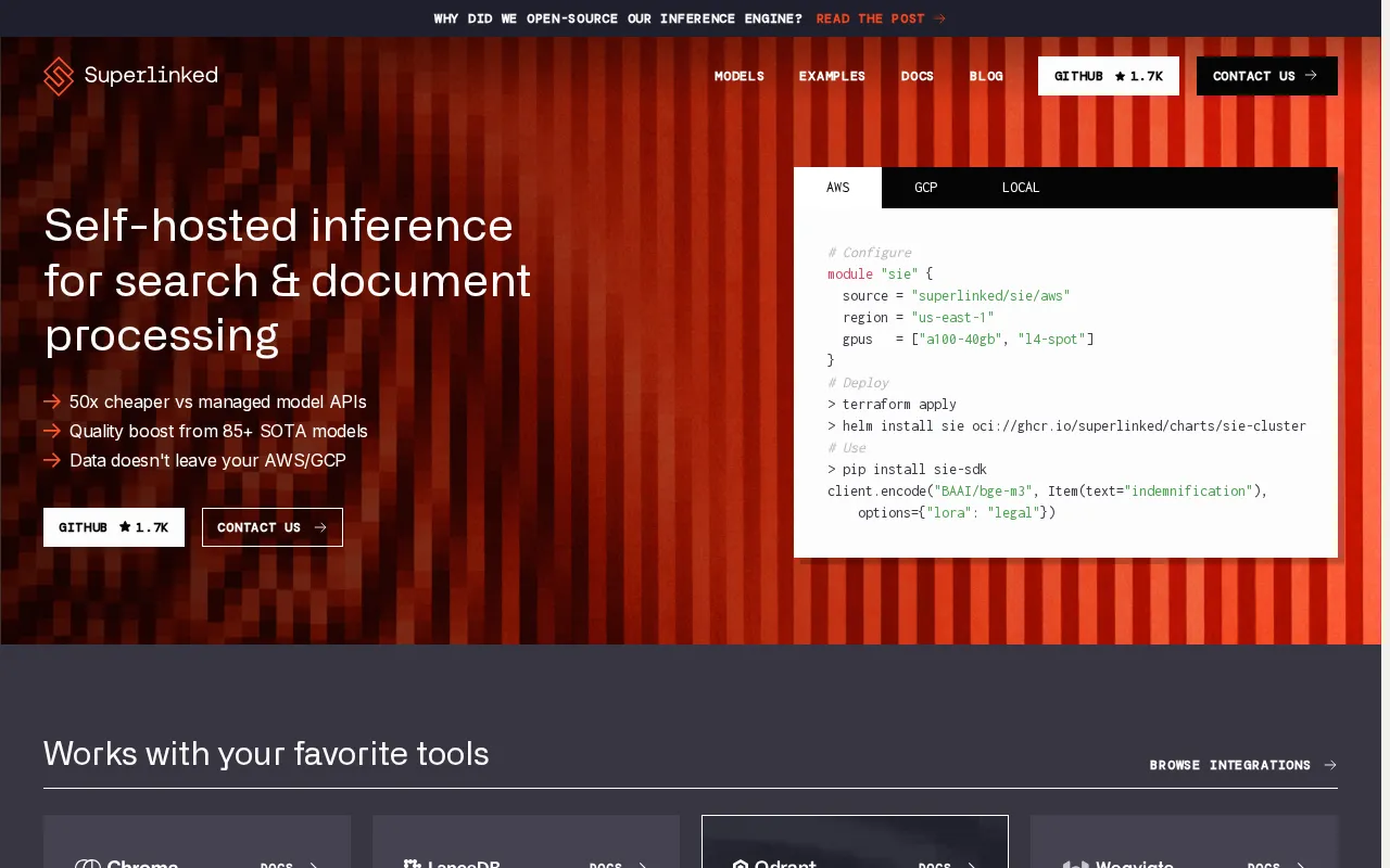 Superlinked — preview screenshot