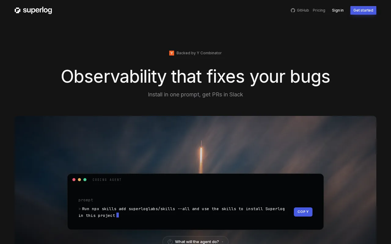 superlog — preview screenshot