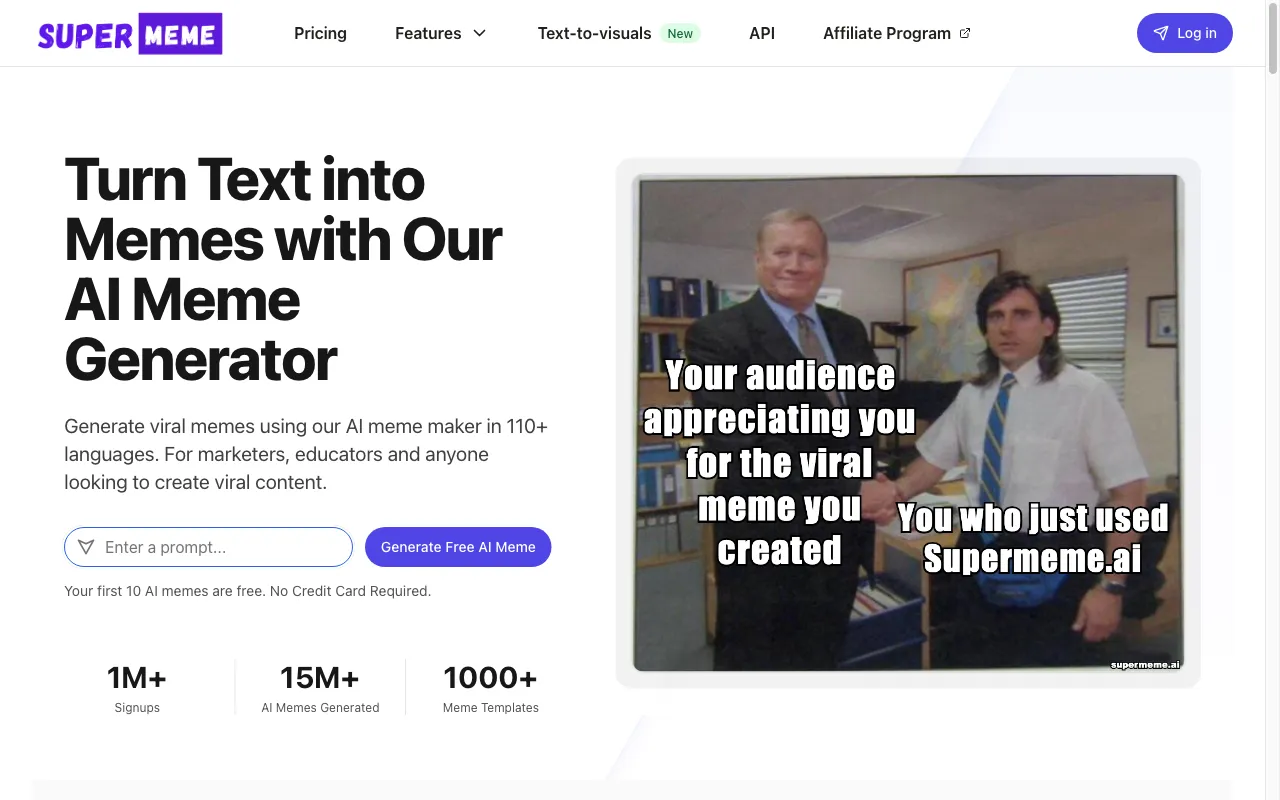 Supermeme.ai — preview screenshot