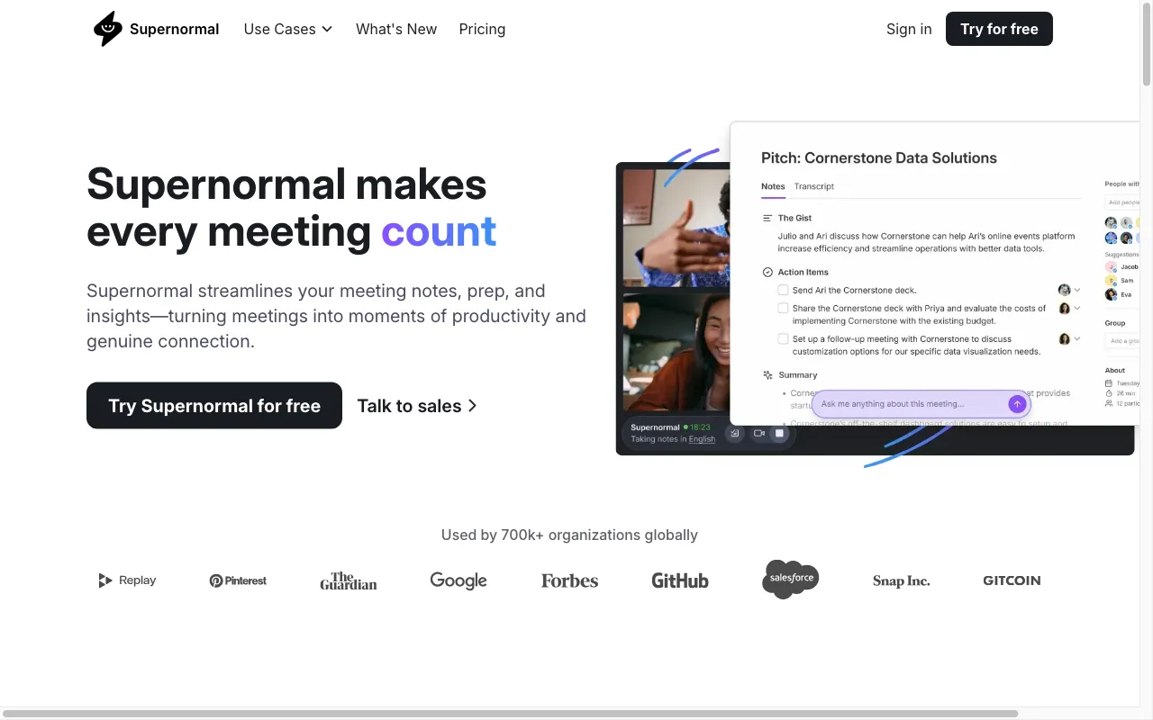 Supernormal — preview screenshot