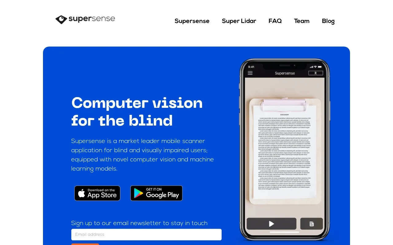 Supersense — preview screenshot